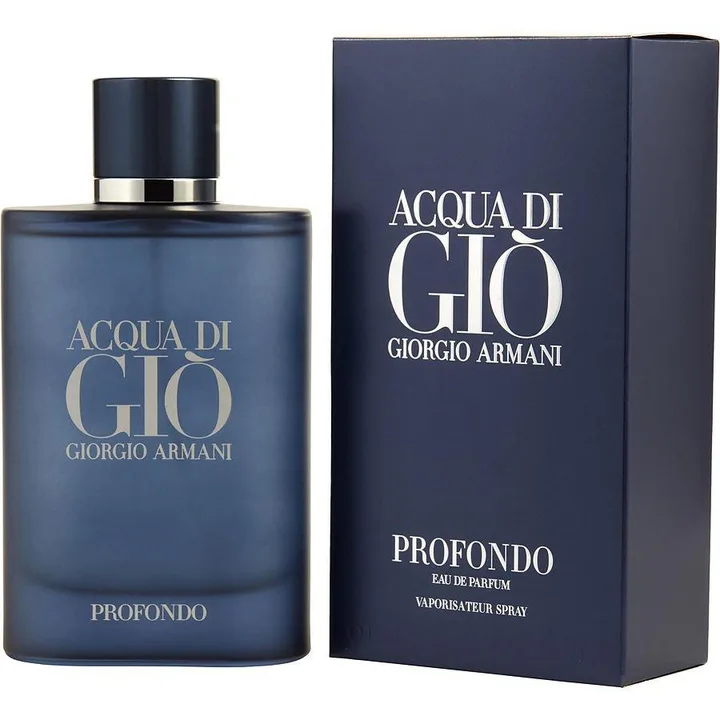 Perfume Masculino Acqua Di Gio Profondo Giorgio Armani Eau De Parfum Spray 125 Ml, imagem 1 de 1