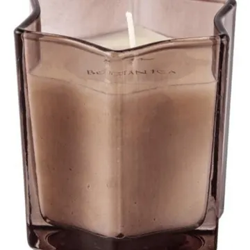 Vela Perfumada Aromática Decorativa Copo Vidro Estrela Fumê