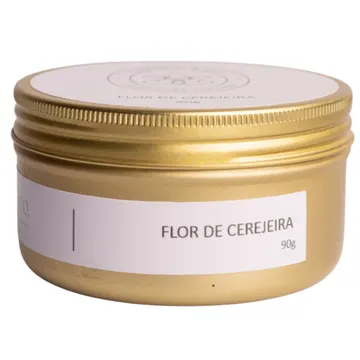 Vela Aromática Perfumada Flor De Cerejeira 90g Pocket Essence - Essence & Co.