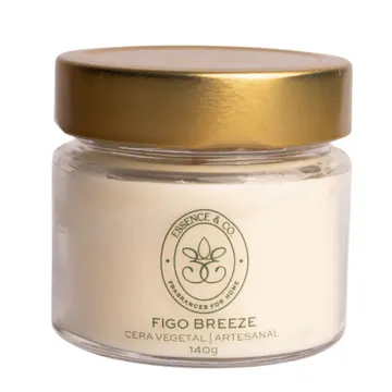 Vela Aromática Perfumada Figo Breeze 140g - Essence & Co.