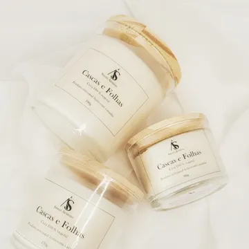 Vela Aromática Cascas E Folhas Sweet Aromas 170g