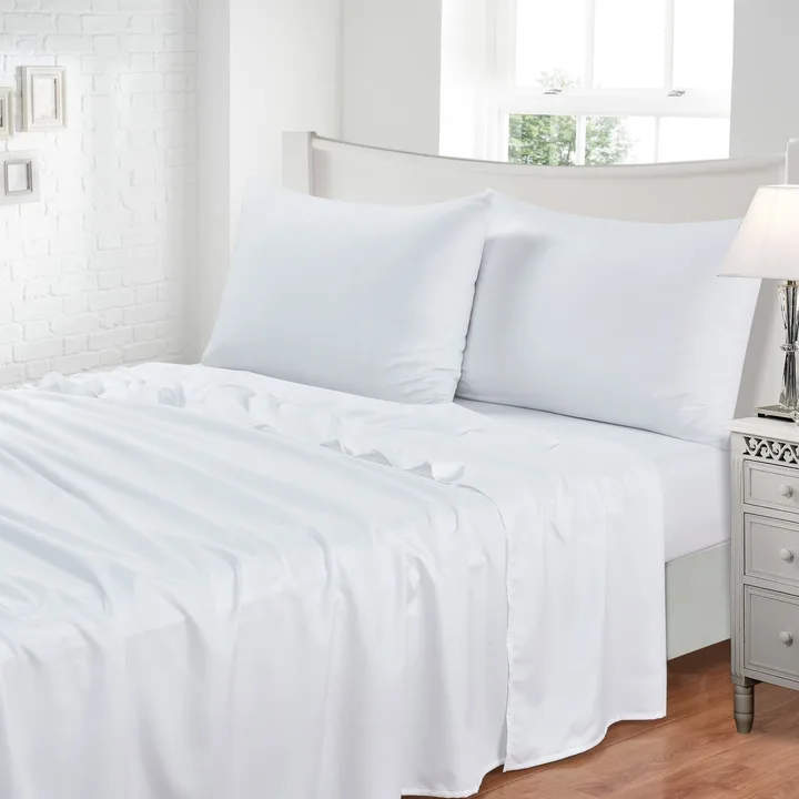 Jogo de Cama Solteiro Toque Macio Branco 3 Peças Jolitex, imagem 1 de 6