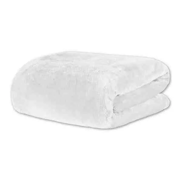 Cobertor Manta Queen Blanket 300 Branco Kacyumara, imagem 1 de 3