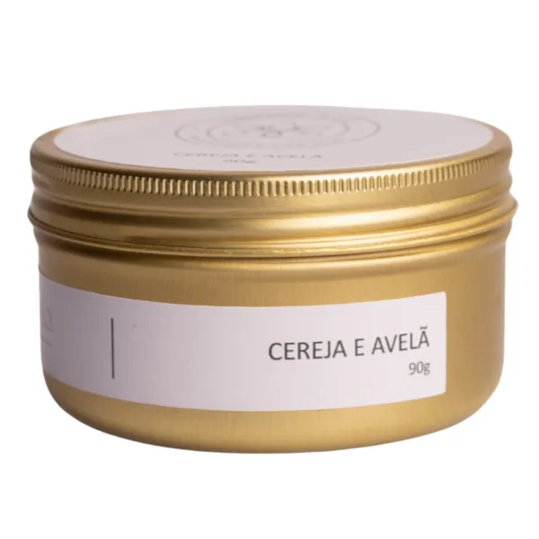 Vela Aromática Perfumada Aroma Cereja e Avelã Pocket Essence 90g - Essence & Co, imagem 1 de 6