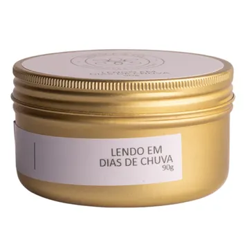 Vela Aromática Perfumada Aroma Lendo em Dias De Chuva Pocket Essence 90g - Essence & Co