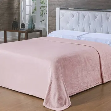 Cobertor Toque De Seda 220x240 Rosê Niazitex