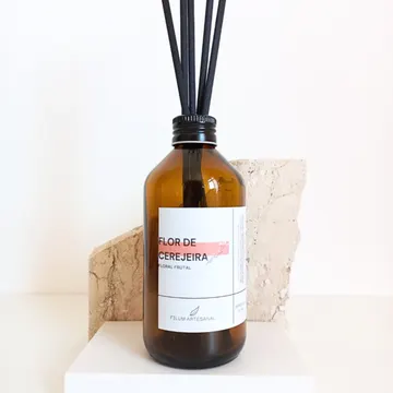 Difusor De Varetas Aromatizador De Ambiente Flor De Cerejeira