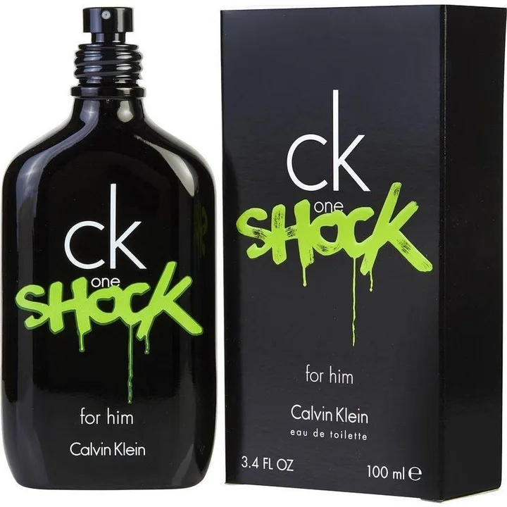 Perfume Masculino Ck One Shock Calvin Klein Eau De Toilette Spray 100 Ml, imagem 1 de 1