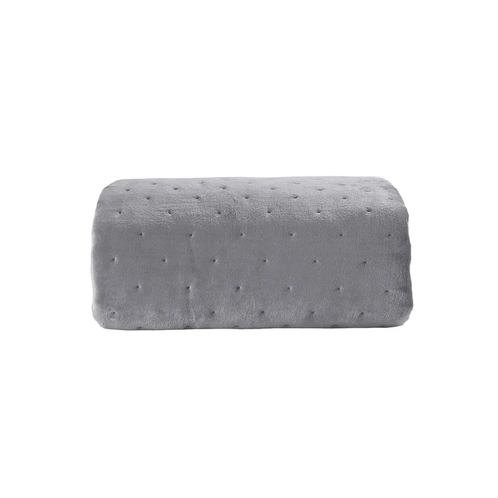 Cobertor Ultraplush Casal 2,30x2,30 Cinza, imagem 1 de 2
